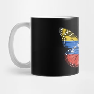 Venezuelan Flag  Butterfly - Gift for Venezuelan From Venezuela Mug